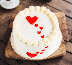 Sweet Celebration Of Love Vanilla Cake
