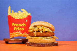 Combo Cheese Potato Crunch Burger