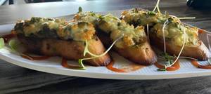 Bruschetta Con Fungi Chicken