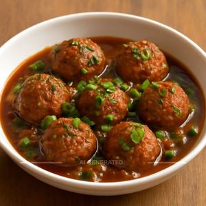 Veg  Ball In Manchurian Sauce
