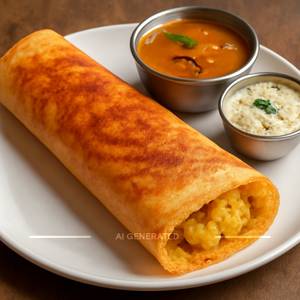 Ghee Podi Masala Dosa