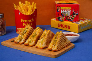 Combo Cheese Paneer Jalepeno Grill Sandwich