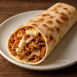 Extra chicken cheese Shawarma