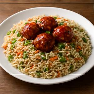 Veg Manchurian Rice