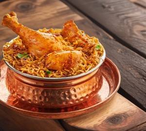 Hyderabad chicken dum biryani 1person