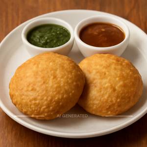 Khasta Kachori Plate (2pcs)