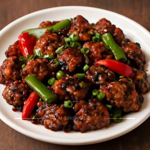 Chicken In Black Bean Chilly Sauce