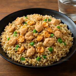 Chicken Burnt Garlic Rice    