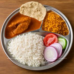 Fish Rice Thali