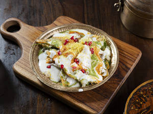 Palak Patta Chat (jain)
