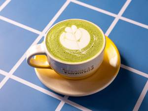 Almond Matcha Latte