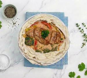 Creamy Chicken With Mashed Potatoes