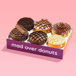 Happy Anniversary Donut Box (Buy 5 Get 1 Free)