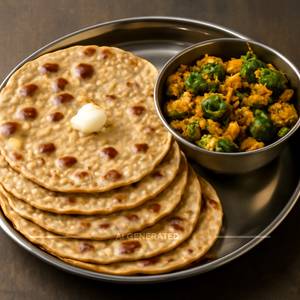 Sabzi Roti Thali