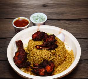 Mixed Kebab Chicken Donne Biryani