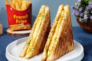 Combo Cheeses Shahi Paneer Grill Sandwich
