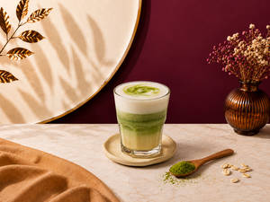 Hot Matcha Latte-Oat Milk