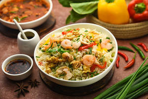 Burnt Ginger Pimento Rice [Serves 2]