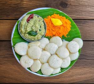 Button Idli 18Pc With Sambhar