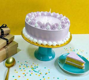Eggless Blueberry Cake