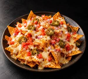 Masala cheese nachos - veg
