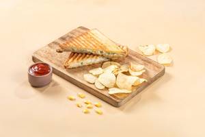 Grilled Cheese Corn Capsicum Sandwich (150 Gm)
