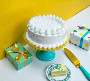 Eggless Vanilla Cake