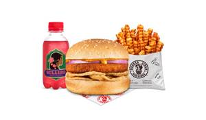 Chicken Churmur Pandey Burger Gulaabo Meal