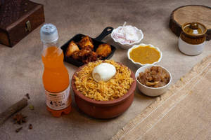 Egg Biryani Combo (1/4 Quarter)