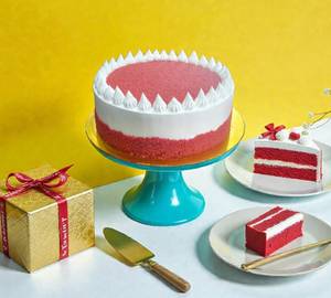 Eggless Red Velvet Cake