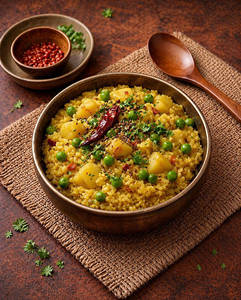 Aloo Matar Khichdi