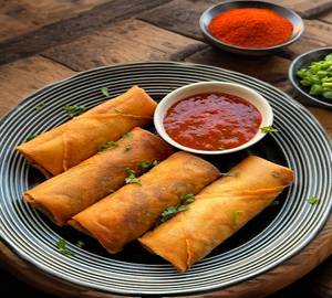 Veg Spring Rolls (6Pc)