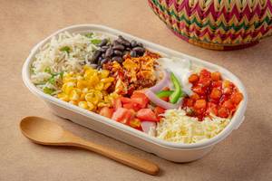 Korean Tofu Mexican Bowl