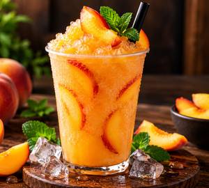 Peach slushy