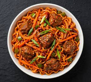 Mutton Schezwan Noodles