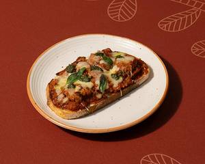 Pesto Meatballs On Toast