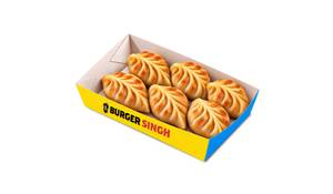 Fried Veg Momo Bros - 6 Pcs