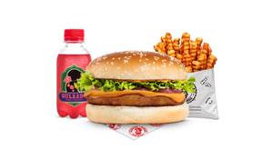 Chicken White Guy Burger Gulaabo Meal