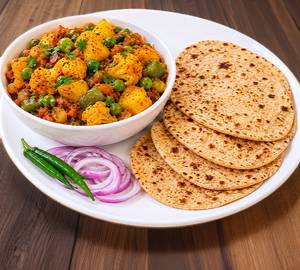 Mix Veg With 4 Roti