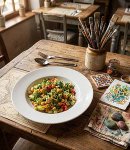 Fresh Chickpea Crunch