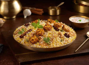 Paneer Cashew Biryani