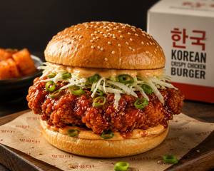 Korean Fried Burger