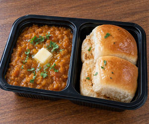 Pav Bhaji Breakfast Combo