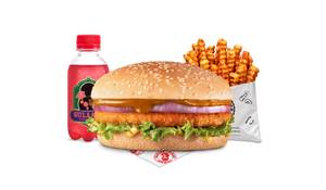 Jattputt Chicken Burger Gulaabo Meal