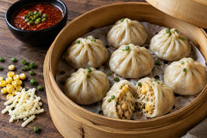 Corn And Cheese Momos