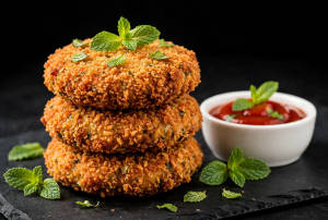 Veg Cutlet(3 Pieces)