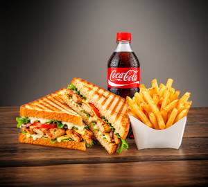 Chicken Sandwish + Fries + Coke