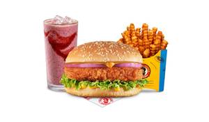 Chicken Pind-er Burger Shake Meal