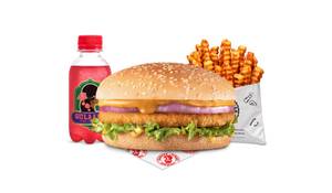 Chicken United States Of Punjab Burger Gulaabo Meal