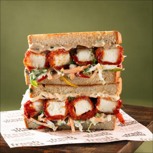 Seoul Crispy Paneer Sando
